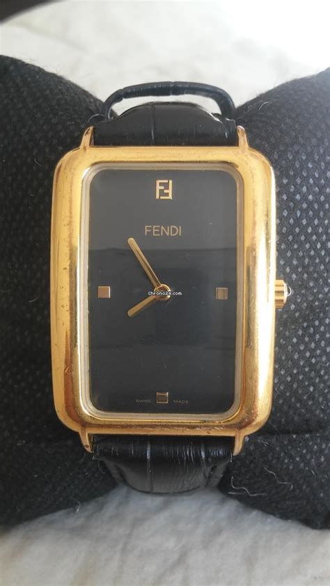 vintage fendi mens watch|fendi 90s orologio gold watch.